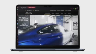 Nowoczesna strona internetowa dla AC Detailing – oferta detailingowa premium, estetyka motoryzacyjna i pełna responsywność. Strona internetowa ac-detailing.pl – oferta auto detailingu premium z ikonami usług i nowoczesnym układem w stylu motoryzacyjnym